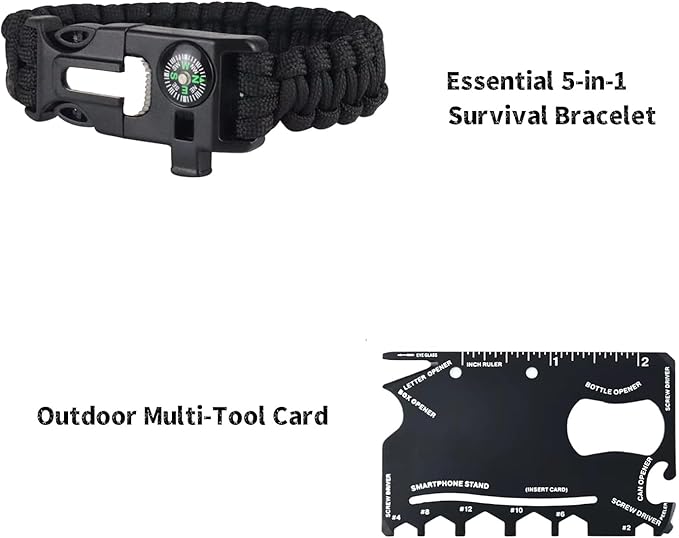 Camping Cookware Mess Kit, 17 pcs Backpacking Cooking Gear, Lightweight Camping Pots and Stove Set for 3 Person, Outdoor Cooking Gear Ideal for Camping, Hiking, Backpacking and Picnic