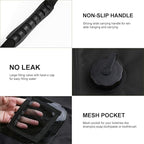Solar Shower Bag | 5 Gal/20L Solar Heating Camping Shower Bag | Removable Hose | On-Off Switchable Shower Head | Ducha Portatil | Traveling Shower | Portable Shower for Beach Swimming, Hiking