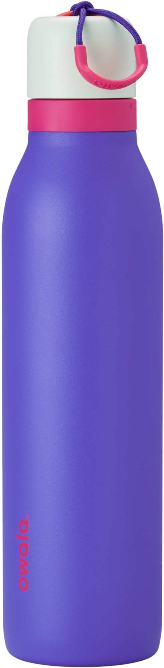 Owala FreeSip Twist Insulated Stainless Steel Water Bottle with Straw for Sports and Travel, BPA-Free, 24-oz, Teen Spirit