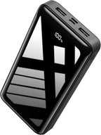 Power Bank 50000mAh 22.5W Fast Charging Portable Charger, USB C Quick Charge with 3 Outputs & 2 Inputs, LED Display, Huge Capacity External Cell Phone Battery Pack for iPhone, Samsung, iPad