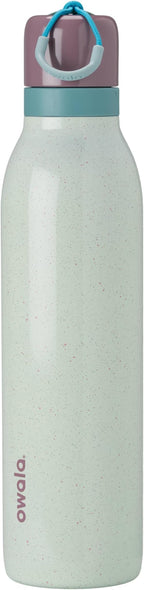 Owala FreeSip Twist Insulated Stainless Steel Water Bottle with Straw for Sports and Travel, BPA-Free, 24-oz, Confetti
