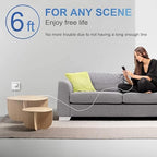 for Phone Charger Fast Charging, 20W PD USB C Wall Charger Block with 2 Pack 6 FT Type C to Lighting Cable Compatible with iPhone 14/13/12 Pro Max/11/XS/XR/X/8/Plus