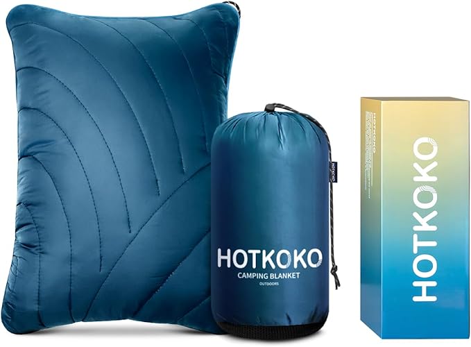 Camping Pillow,Supportive Compressible Travel Pillow Large Size Lightweight Camp Pillow with Storage Bag for Camping,Hiking,Backpacking,Airplane