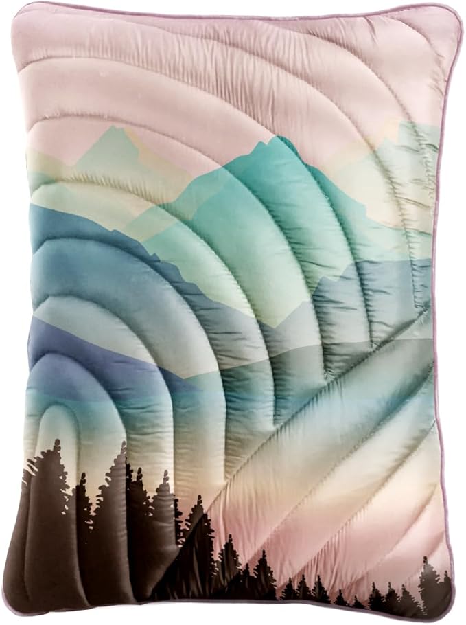 Camping Pillow,Supportive Compressible Travel Pillow Large Size Lightweight Camp Pillow with Storage Bag for Camping,Hiking,Backpacking,Airplane