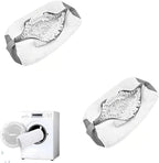 Shoe Washing Machine Bag, Shoe Laundry Bags for Washing Machine, 2 Pcs Sneaker Shoe Washing Bag, Laundry Shoe Bag for Washer and Dryer, Reusable Shoe Washing Bags (White)
