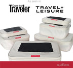 Compression Packing Cubes for Travel Organizers with Double Zipper, LeanTravel