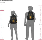 SwissGear 1900 Scansmart TSA 17 Laptop Backpack, Black/Gold, 19-Inch