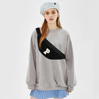 MAXTOP Large Crossbody Fanny Pack with 4-Zipper Pockets,Gifts for Enjoy Sports Festival Workout Traveling Running Casual Hands-Free Wallets Waist Pack Phone Bag Carrying All Phones