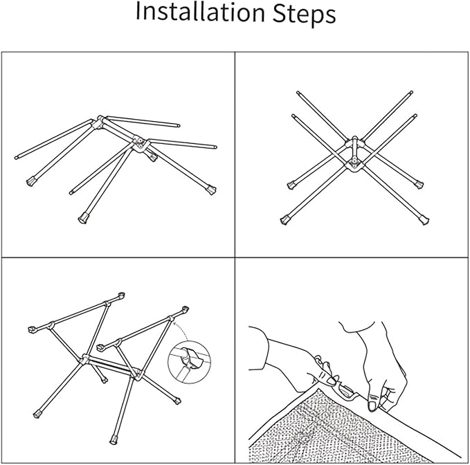 Naturehike Ultralight Folding Table Outdoor Camping Portable Outdoor Tea Aluminum Alloy Table for Picnic, Camp, Beach (Dark)