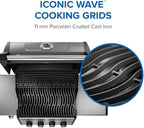 Napoleon Freestyle 425 Natural Gas Outdoor Grill, Graphite Grey – High-Performance 4-Burner BBQ with Stainless Steel Grates