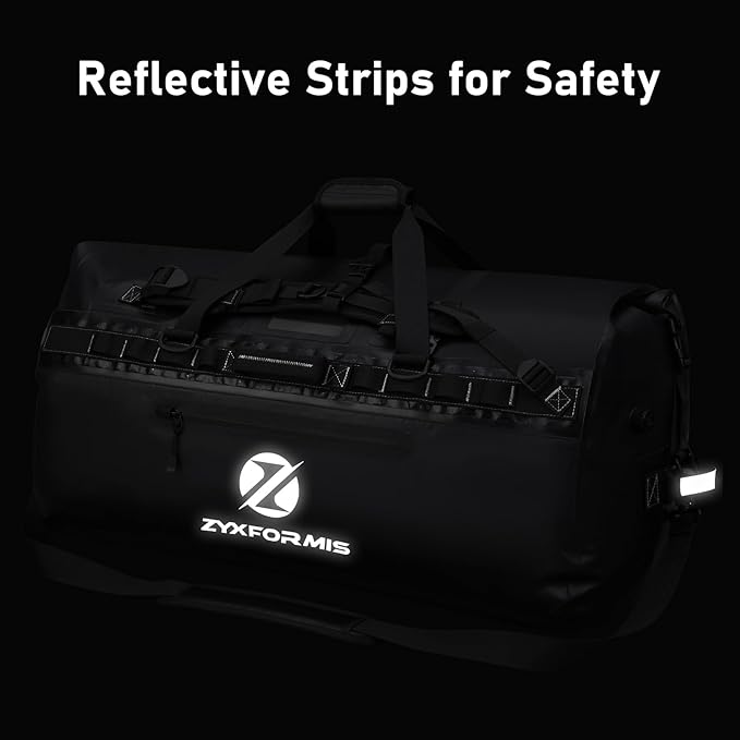 Waterproof Duffle Bag, Large Marine Dry Bags, Heavy Duty Adventure Travel Bag for Men and Women, Waterproof Duffel Backpack for Kayaking Boating Hiking Camping Vacation, 65L 110L 160L