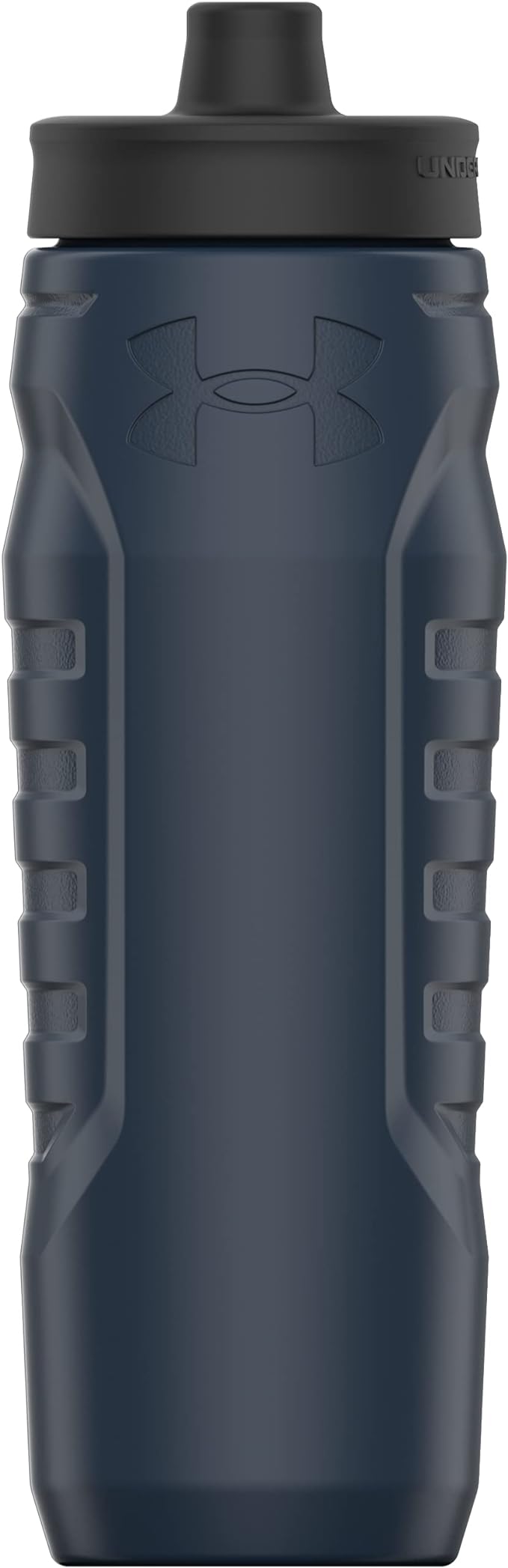 Under Armour Squeeze Water Bottles, 32 oz Water Bottles, Sideline Sports Water Bottle with Quick-Shot Lid, Quick & Easy Hydration, Gym Water Bottles, Squeeze Bottle, 1 32oz Bottle