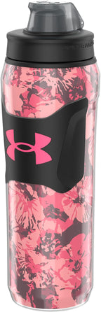 Under Armour UA 28oz Insulated Playmaker Squeeze Pink Poppy OSFA