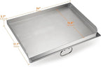Stanbroil 16" x 24" Flat Top Griddle for Camp Chef Stove, 2 Burner Fry Griddle Top for Camp Chef Tahoe, Expedition 3X, Big Gas Grill 16, Stainless Steel