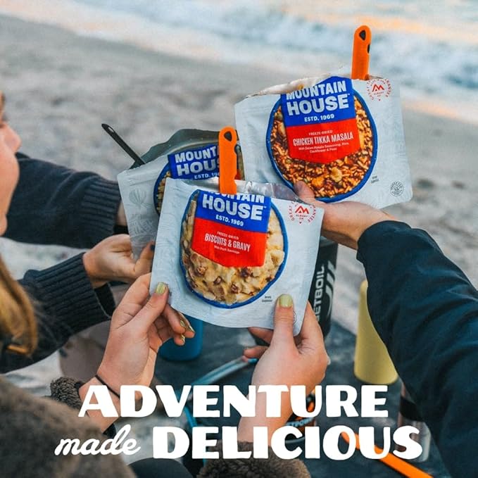 Mountain House GlutenFree Chicken Tikka Masala FreezeDried Food for Camping, 12 Servings, 30Year ShelfLife