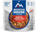 Mountain House GlutenFree MexicanStyle Adobo Rice & Chicken FreezeDried Food for Camping, 12 Servings, 30Year ShelfLife