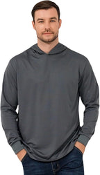 ProtectX High Visibility Sun Protection Lightweight Long Sleeve Hoodie, UPF 50+ Quick-Dry, SPF UV Shirt, Active Wear