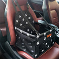 Dog Car Seat Puppy Portable Pet Booster Car Seat with Clip-On Safety Leash and PVC Support Pipe, Anti-Collapse,Perfect for Small Pets