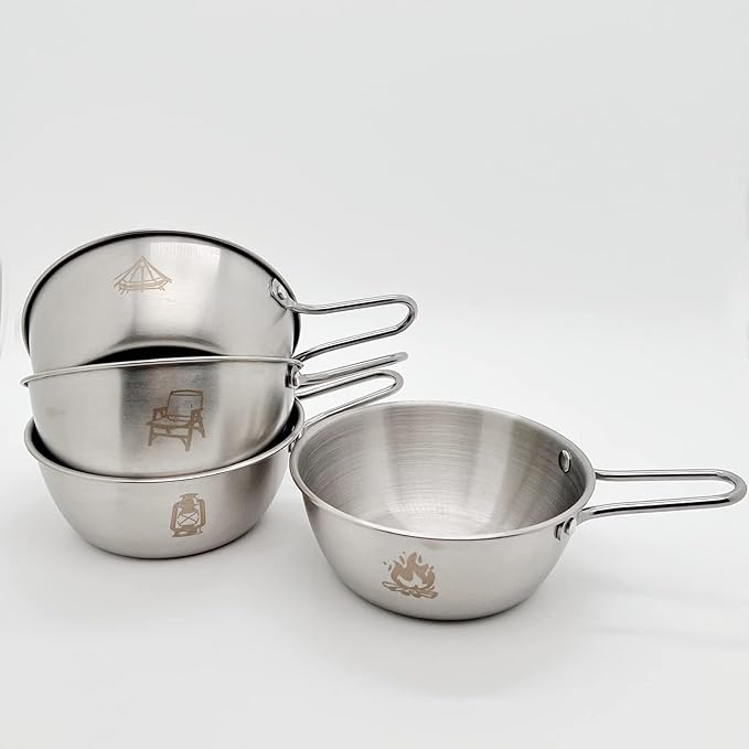 4pcs Camping Sierra Cup