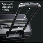 Samsonite Omni 2 Hardside 2 Piece Set - Includes Global Carry-On & Large Checked Suitcases - 360° Dual Spinner Wheels - Integrated TSA Lock & Expansion - Amazon Exclusive - Midnight Black