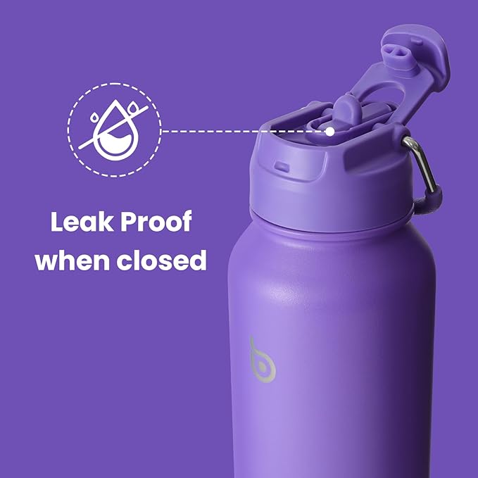 BOTTLE BOTTLE 40 oz sports water bottle stainless steel insulated water bottle with straw and pills holder