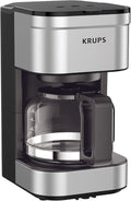 KRUPS Simply Brew Coffee Maker with Pause & Brew, Keep Warm and Reusable Filter