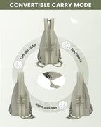 LOVEVOOK Sling Bag for Women, Sling Backpack Crossbody Bag Convertible, Small Diaper Bag Hiking Daypacks Water-resistant, Travel Shoulder Bag Chest Bag