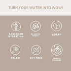 Cure Hydration | Plant-Based Electrolyte Drink Mix | No Added Sugar | FSA-HSA | Dehydration Relief Powder Made with Coconut Water | Non-GMO | Vegan | 28 Packets - Tropical Variety Pack