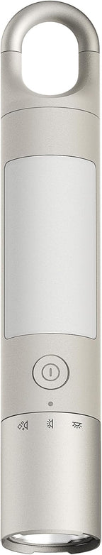 HOTO Flashlight Duo, USB-C Rechargeable, Dual Light Source, Colorful Ambient Light, SOS & Strobe, 1000 Lumens, Multifunctional Hanger, Magnetic Absorption, 65h Long-Lasting