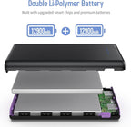 Portable Charger Power Bank 25,800mAh, 5V/3A USB C in&Out Fast Phone Charging with Intelligent Smart IC,3 USB Port External Cell Phone Battery Pack Compatible with iPhone 16 15,Samsung,Android-Purple