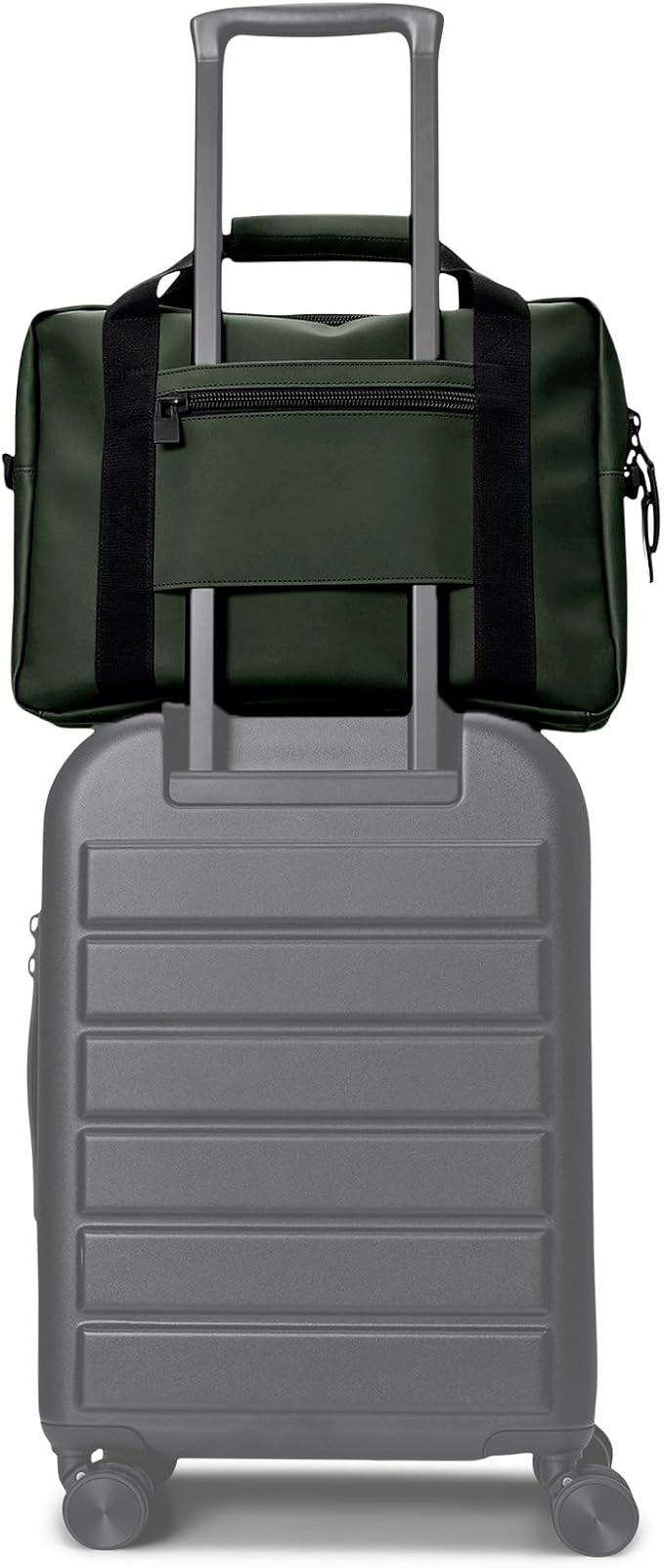 RAINS Texel Tech Bag - Green Waterproof Water Resistant Water Repellent Laptop Bag Unisex Commuter Travel Case 15" Computer Sleeve Tech Organizer - 2 Year Warranty