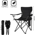 Damei century 4PCS Folding Camping Chairs-Lightweight, Installation-Free, Portable Chair for Beach, Lawn, Outdoor Sports