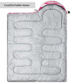 Sleeping Bags for Adults Youth Kids,3D Printing Camping Sleeping Bag for Girls Boys Lightweight Waterproof Cold/Warm Weather Sleeping Bag for 3 Seasons