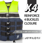 Jetpilot S1 Nylon Coast Guard Approved Life Vest PFD