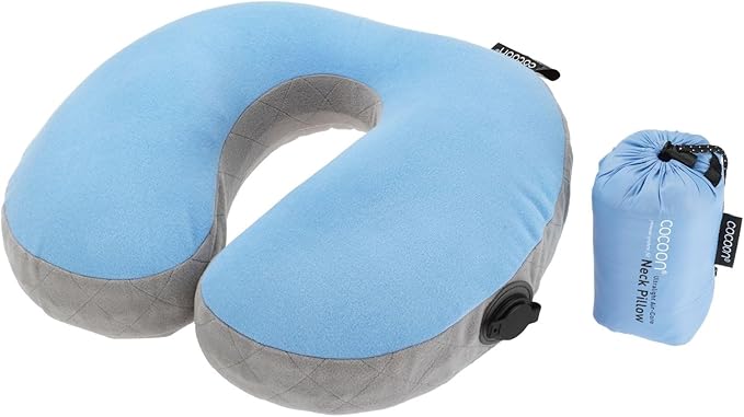 COCOON - Premium - U-Shaped Aircore Pillow - Galaxy Blue
