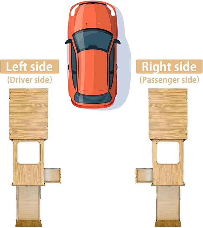 SHIWAGIN Overland Kitchen Slide-Out System, All-in-One Camp Kitchen Box with Sink, Chopping and Cooking Features, Folding Camping Table for SUV, Overlanding & Car Camping, Quick 1-Minute Setup