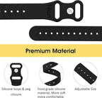 Hion Motion Sickness Bracelets Sea Sickness Wristbands for Motion Sickness/Morning Sickness/Pregnancy Nausea Anti Nausea Bands Acupressure Wristband Motion Sickness Bands（2Pairs Black ）