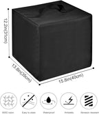 Cold Brew Coffee Maker Cover Drip Coffee Maker Lid Waterproof Antistatic Nylon Case for K-Duo Gen2/K-Cup Gen1 Hot & Iced Single Serve & Carafe Coffee Make 72oz (Black)