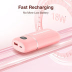 MARBERO Fast Charging Power Bank 10000mAh Phone Battery Pack Backup 18W Portable Battery Charger 5V/3A Travel-Reday Portable Charger Compatible with iPhone iPad Sumsung Galaxy Google etc