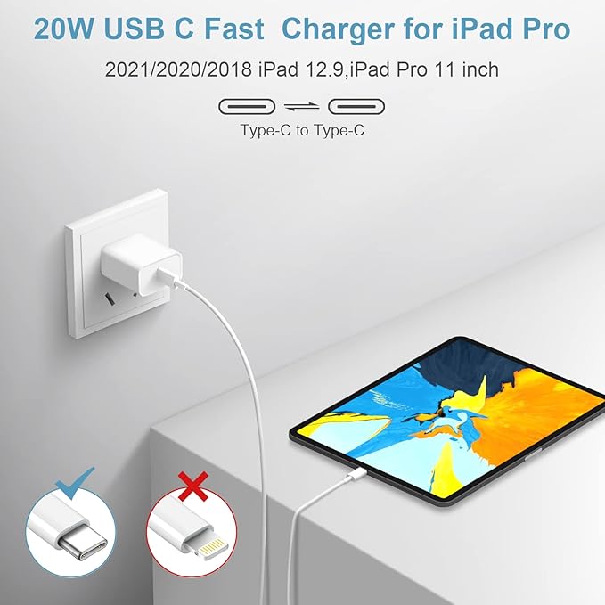 10FT iPhone 17 16 15 Charger Fast Charging USB C Charger Block Type C Chagrer Fast Charging 2-Pack for iPhone 17/17 Plus/17 Pro/17 Pro Max/iPhone 16/16 Plus/16 Pro/16 Pro Max/15/15 Pro Max/Samsung