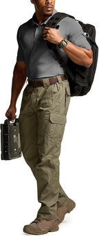 CQR Men's Tactical Pants, Water Resistant Ripstop Cargo Pants, Lightweight EDC Work Hiking Pants, Outdoor Apparel