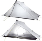 LANSHAN Ultralight Tent 3-Season Backpacking Tent for 1-Person or 2-Person Camping, Trekking, Kayaking, Climbing, Hiking