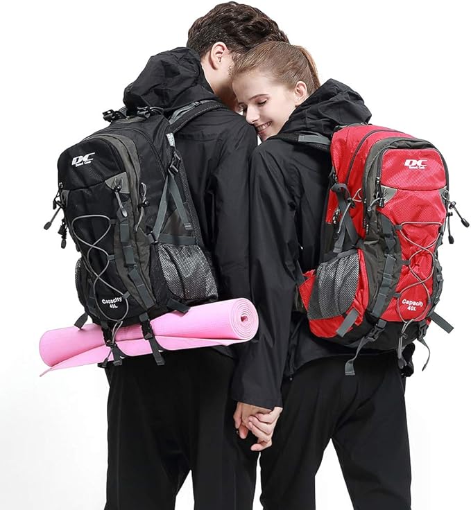 Diamond Candy Waterproof Hiking Backpack for Men and Women, Lightweight Day Pack for Travel Camping