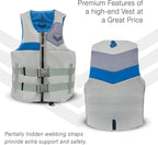 Jetpilot Men's Armada Neoprene Coast Guard Approved Life Jacket PFD