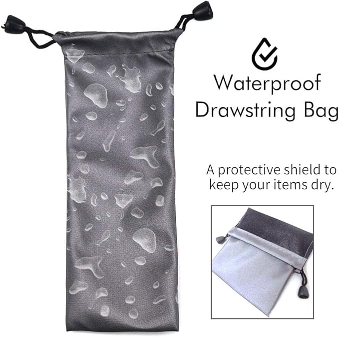 PSKOOK 5-in-1 Utility Tactical Spork, 2-Pack Stainless Steel Spoon & Bottle Opener, Fork & Knife, Can Opener Combo Camping Utensil for Hiking, Camping or Backpacking (Black & Matte Silver)