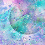 Kids Sleeping Bag for Boys Girls,Rocket Moon Print-Lightweight Warm Portable Outdoor Indoor-Waterproof Cold Weather Resistant Sleeping Bag for Camping Hiking