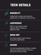 HyperLite Men's Elite Life Jacket - US Coast Guard Approved Level 70 Buoyancy Aid, Great for Any Water Sports Activity Including Boating, Paddle & Swimming