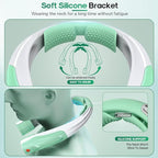 Hands-Free Portable Neck Fans - 6000mAh High Capacity Battery, USB Dual Port Fast Charging, Ultra-Quiet 6 Speeds Cooling Air, 360° Airflow for Outdoor, Indoor, Office, Travel - Green