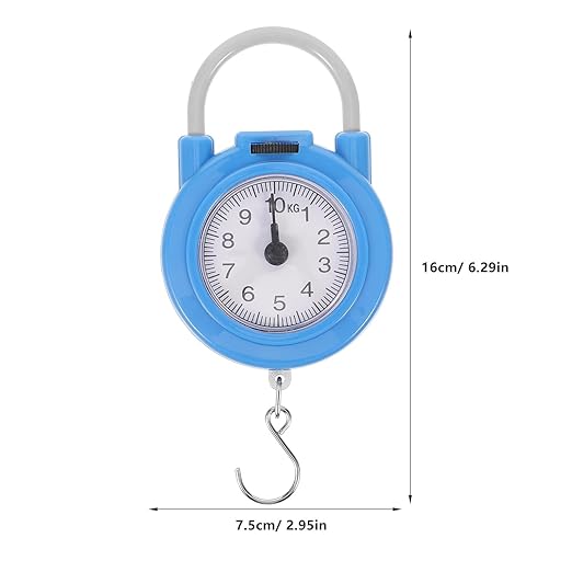 PATKAW Portable Luggage Scale with Hook High-Precision Handheld Suitcase Weight Scale for Travel and Home Use