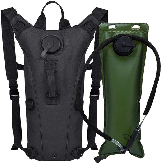 ATBP Running Hydration Vest Pack Tactical 3L Water Bladder Backpack Bag for Cycling Marathon Hiking Daypack Men & Women